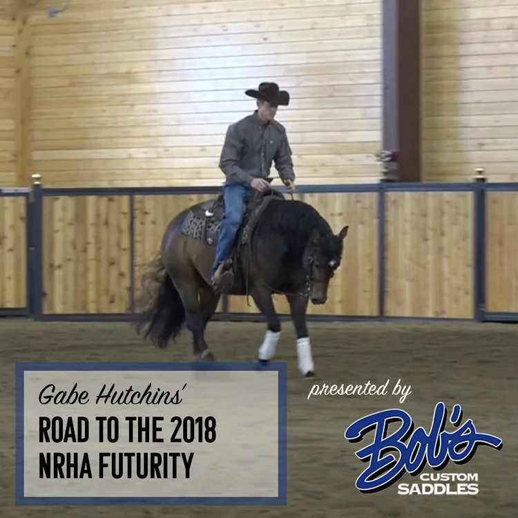 Gabe Hutchins is Back on the Road to the NRHA Futurity for 2018