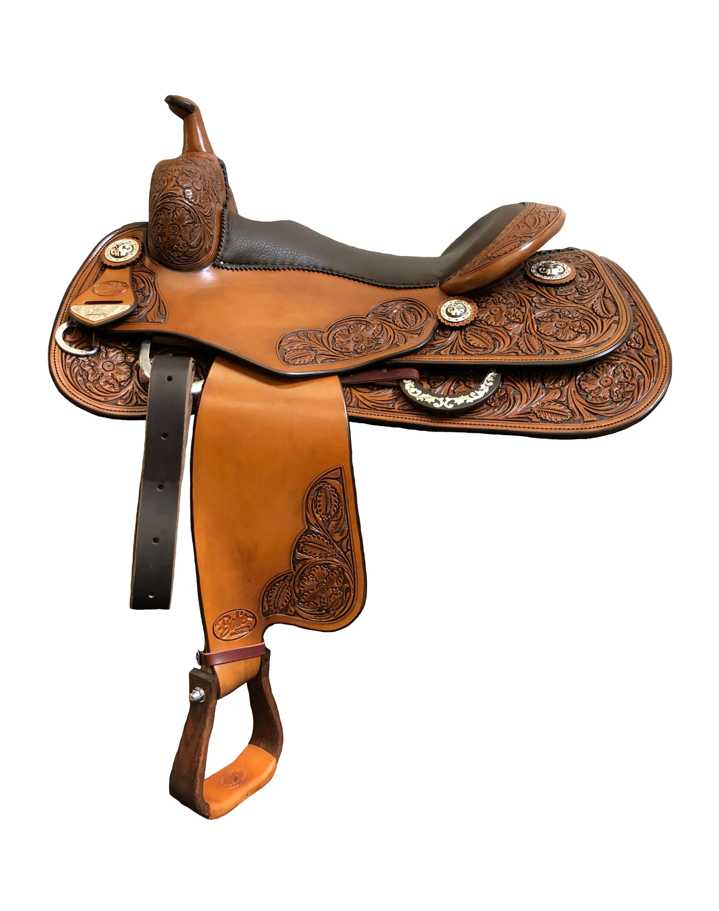 AF Reiner 273 custom western saddle designed for reining performance, stability, and rider comfort.