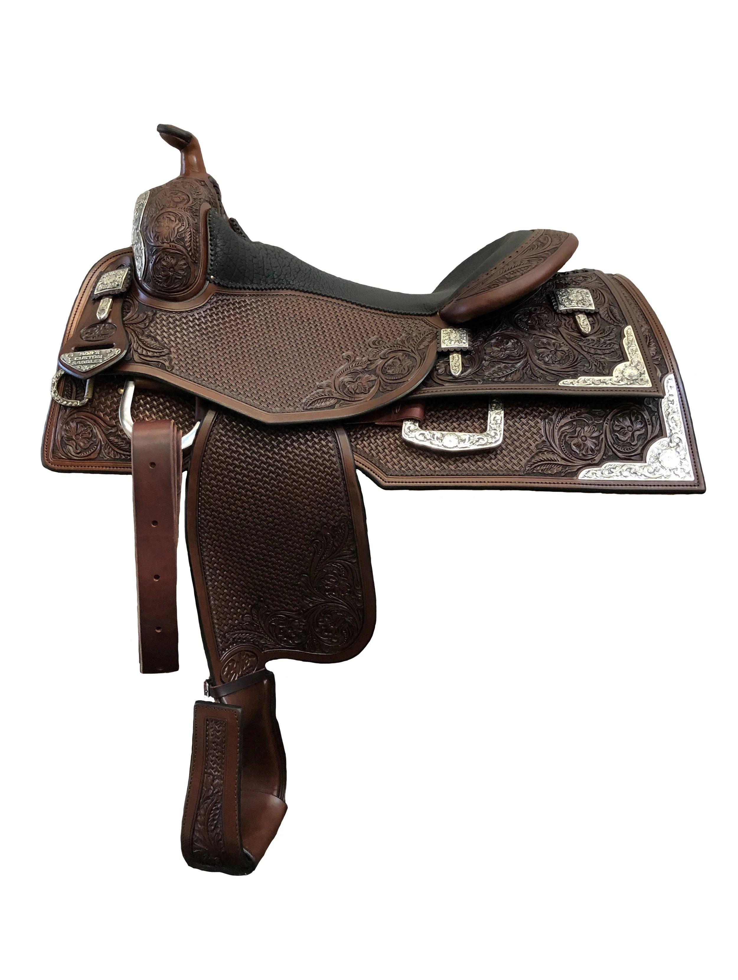 BCS Reiner 721 custom western saddle built for reining performance, stability, and lasting comfort.