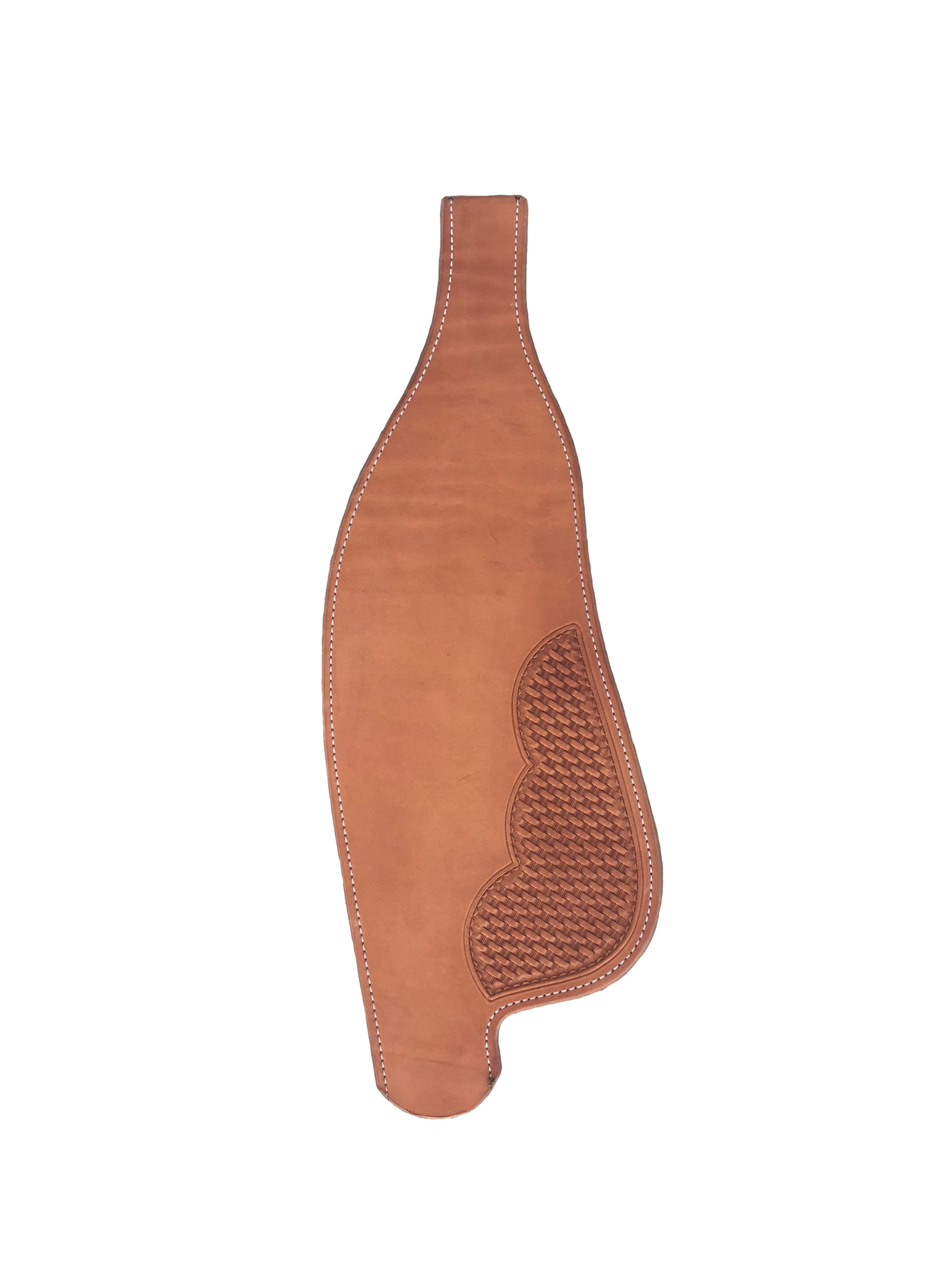 Ft. Worth leather saddle fenders handcrafted for western saddles with lasting durability.