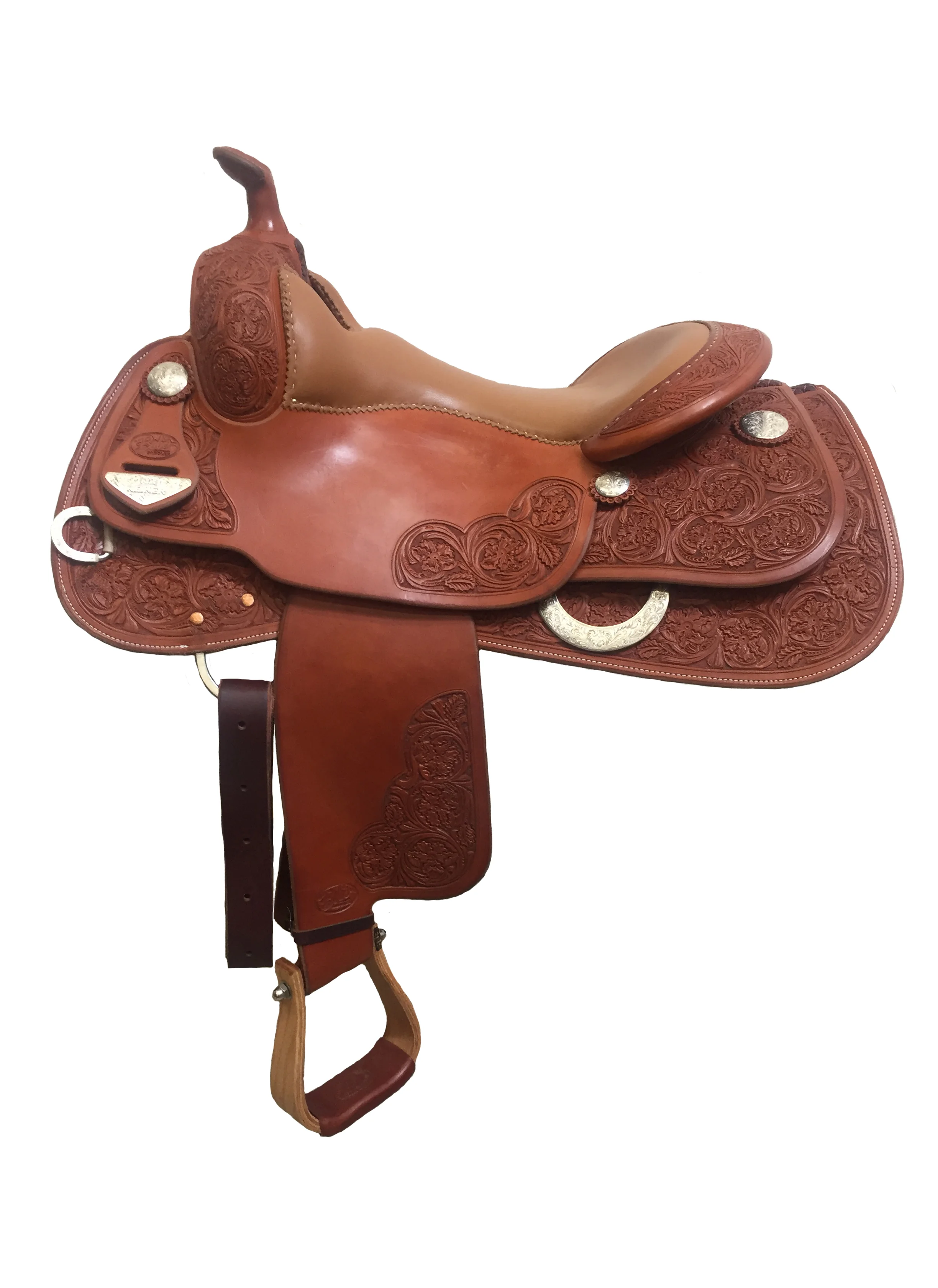 KR Reiner 231 custom western saddle built for precision reining, comfort, and lasting performance.