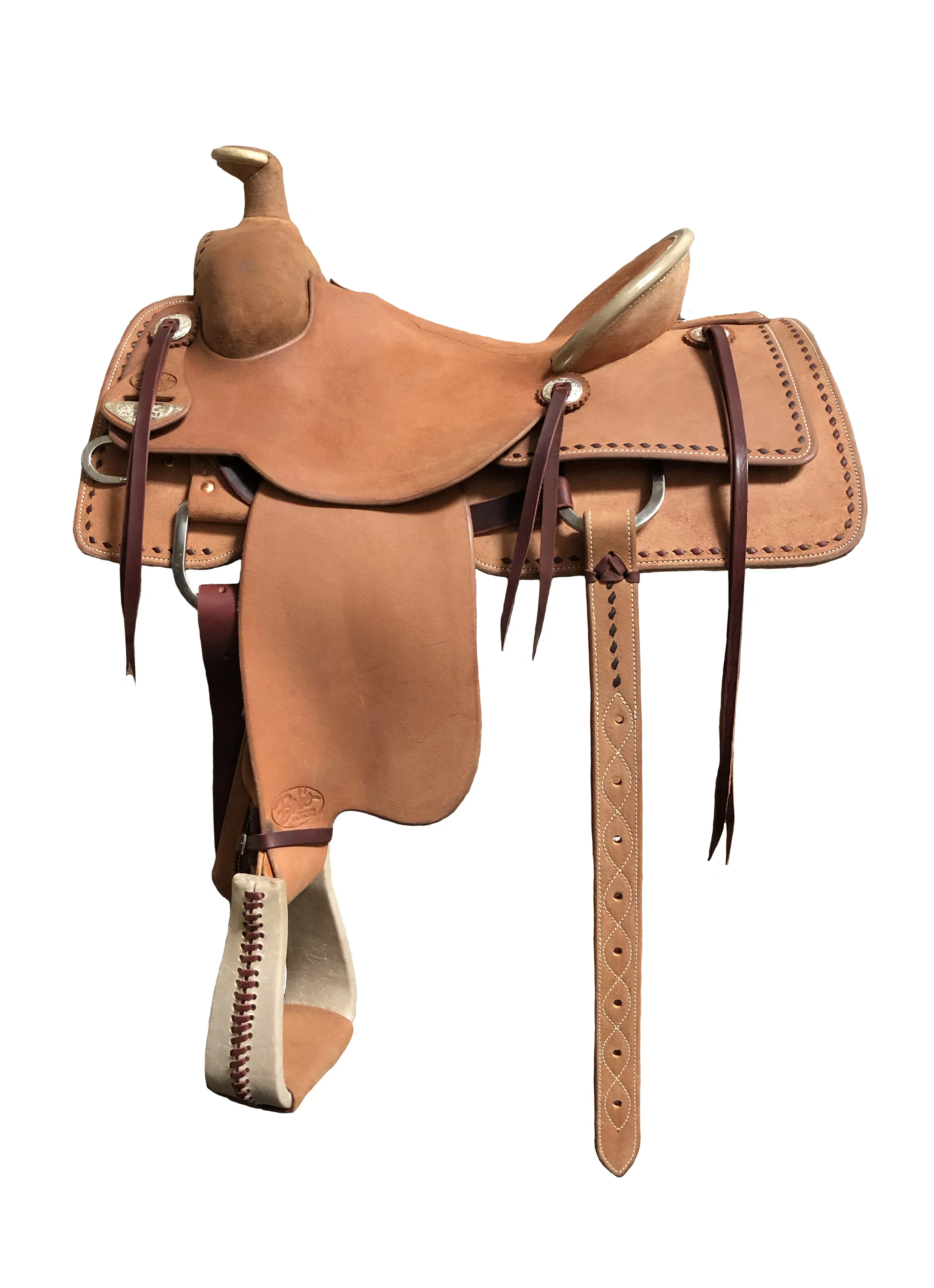 Roping Saddle 171 premium ranch saddle handcrafted for everyday work and western riding.