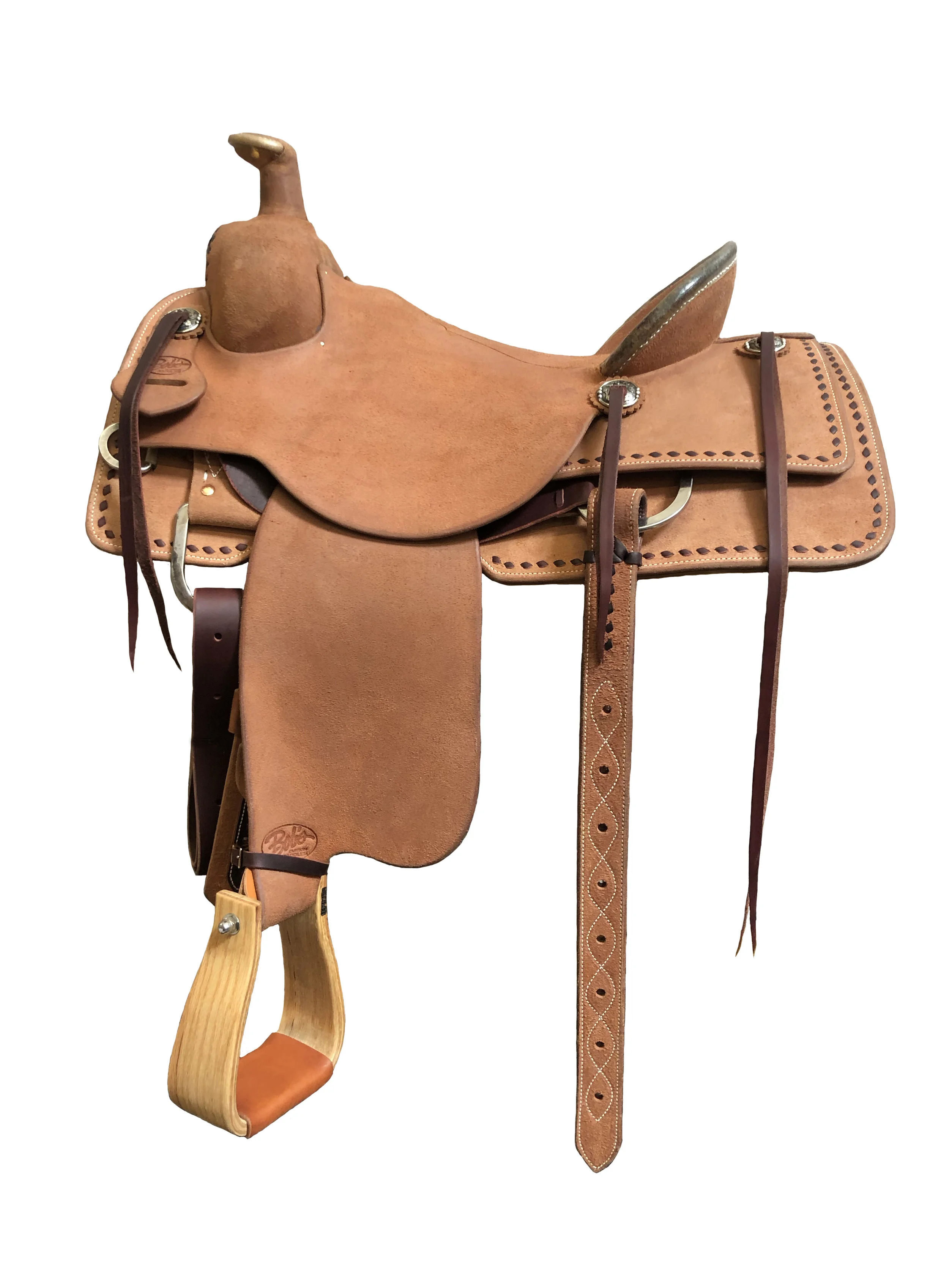 Roping Saddle 291 durable ranch roping saddle handcrafted for everyday western performance.