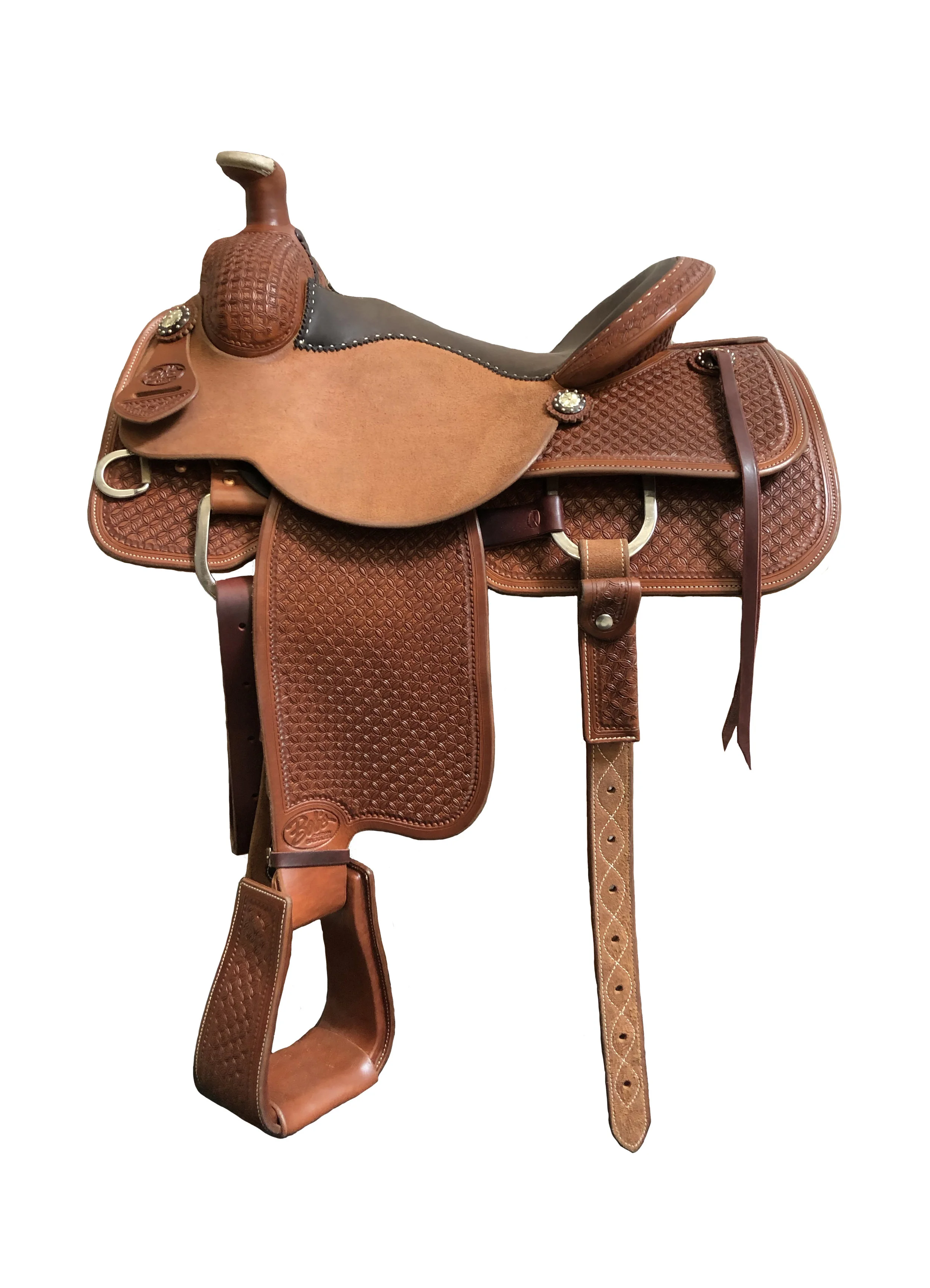 Roping Saddle 292 custom western roping saddle built for strength, balance, and comfort.