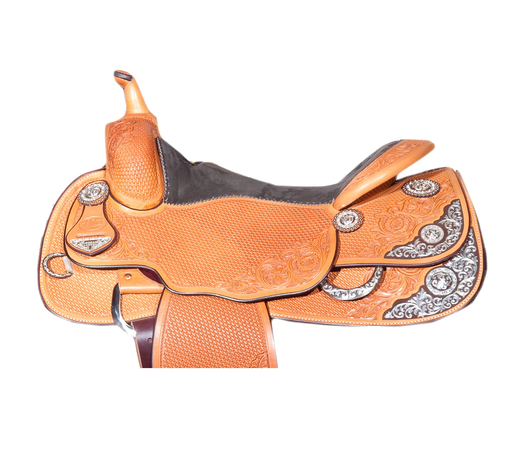 California saddle seat with narrow pocket for custom western saddle performance.