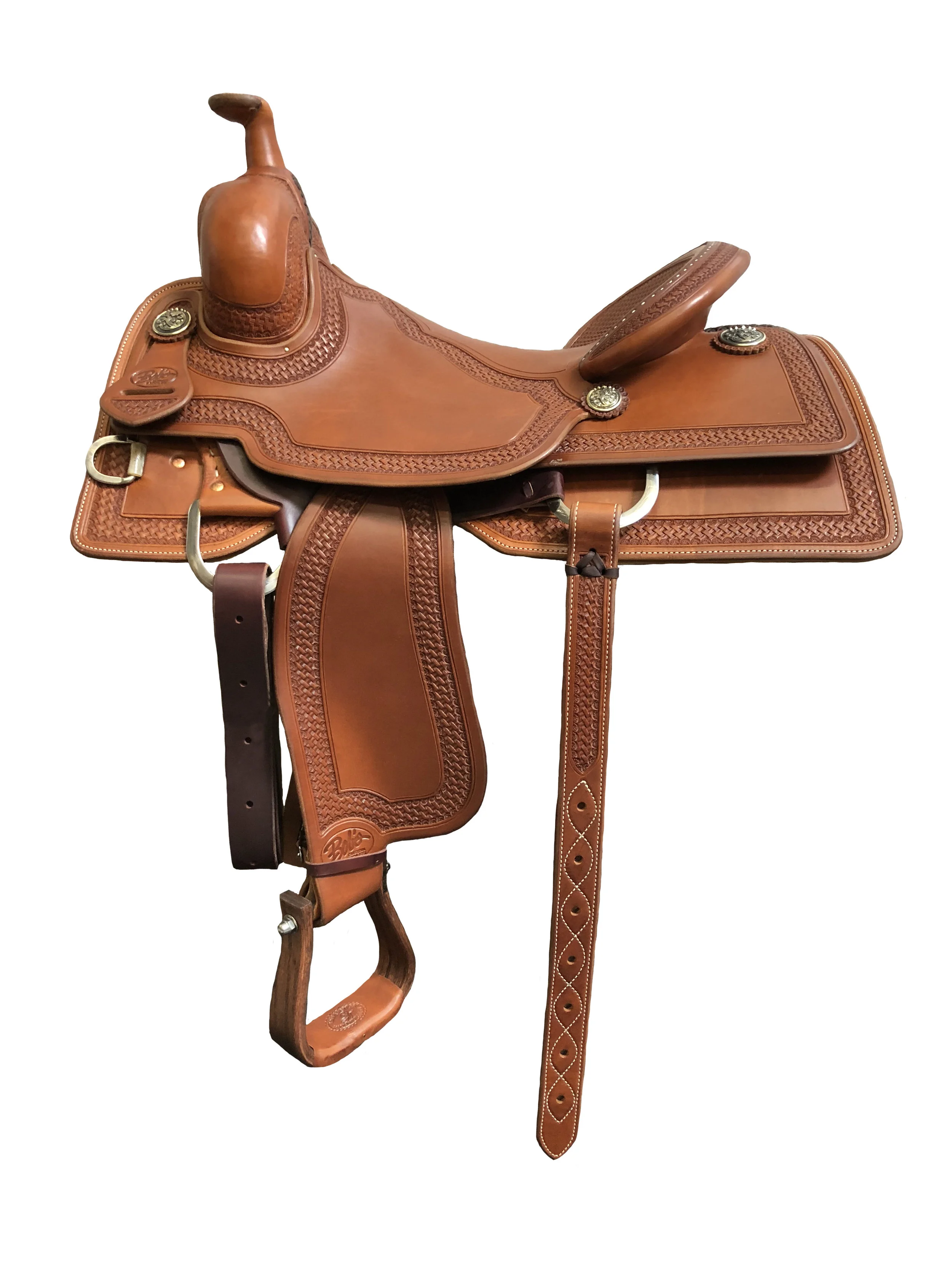 Cowhorse All Around 520 western saddle crafted for versatility, performance, and ranch riding.