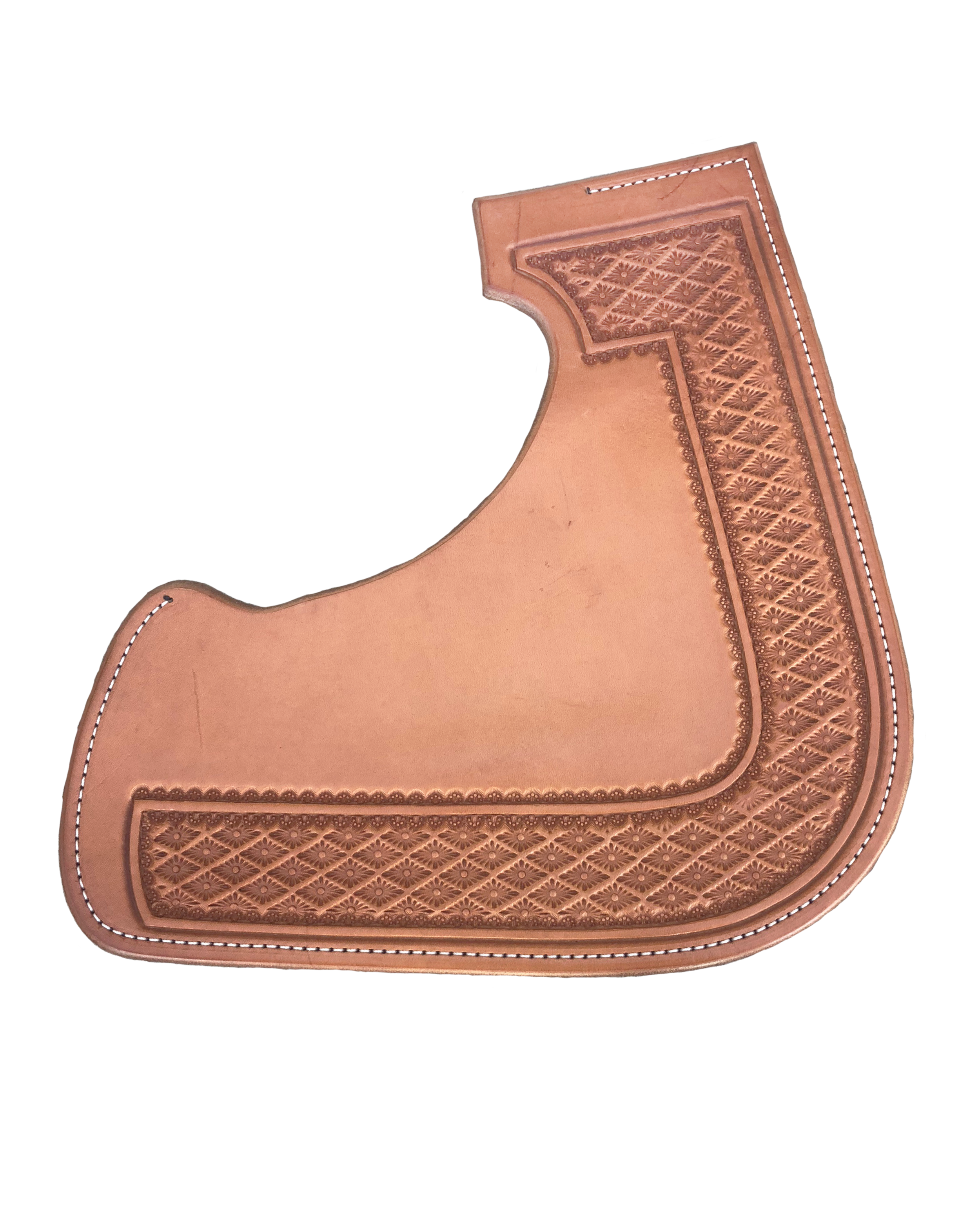 CW Southwest border tooling style for custom western saddles.