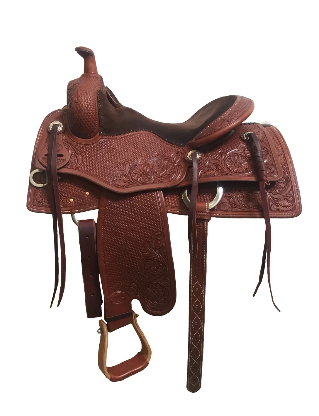 Ranch Versatility Saddle 281 premium ranch saddle handcrafted for western riding and versatility.