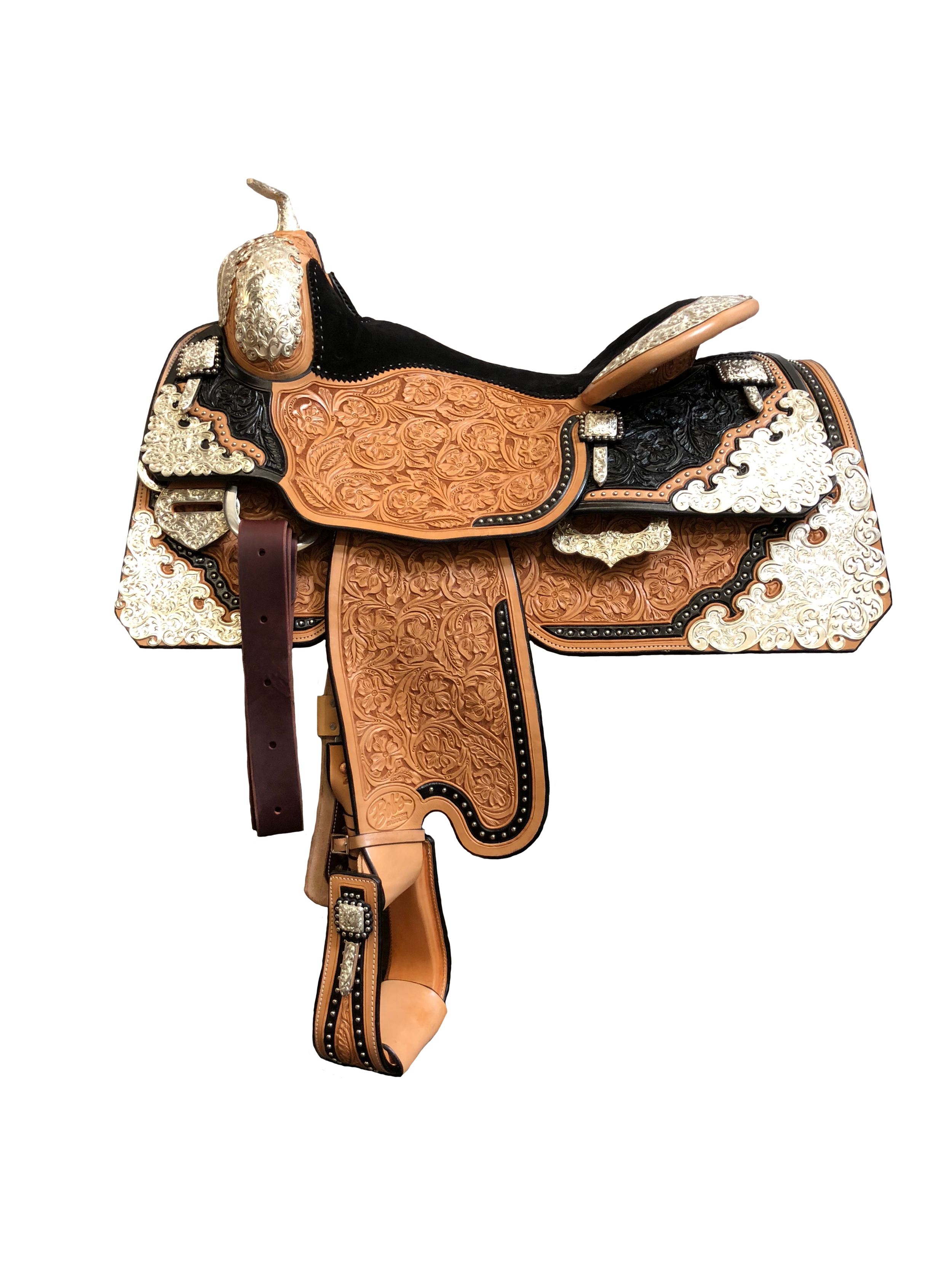 Silver Show Saddle 381 luxury western show saddle designed for elegance and performance.