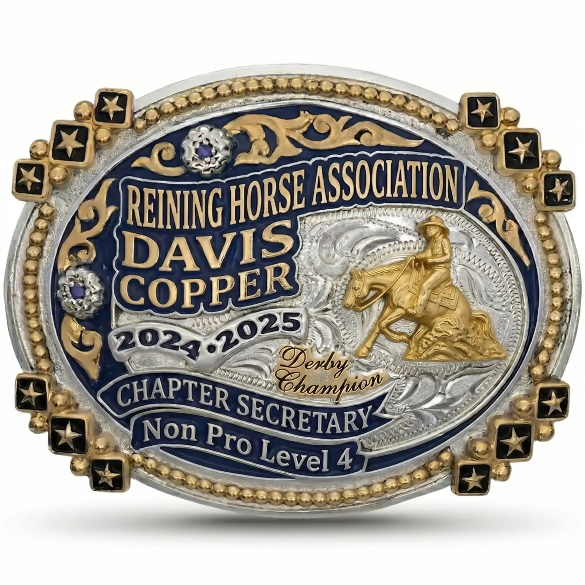 Whitesboro premium western belt buckle crafted with elegant engraving and durable construction.