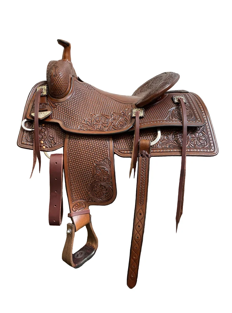 Ranch Versatility 136 custom western saddle built for ranch work, versatility competitions, and lasting comfort.