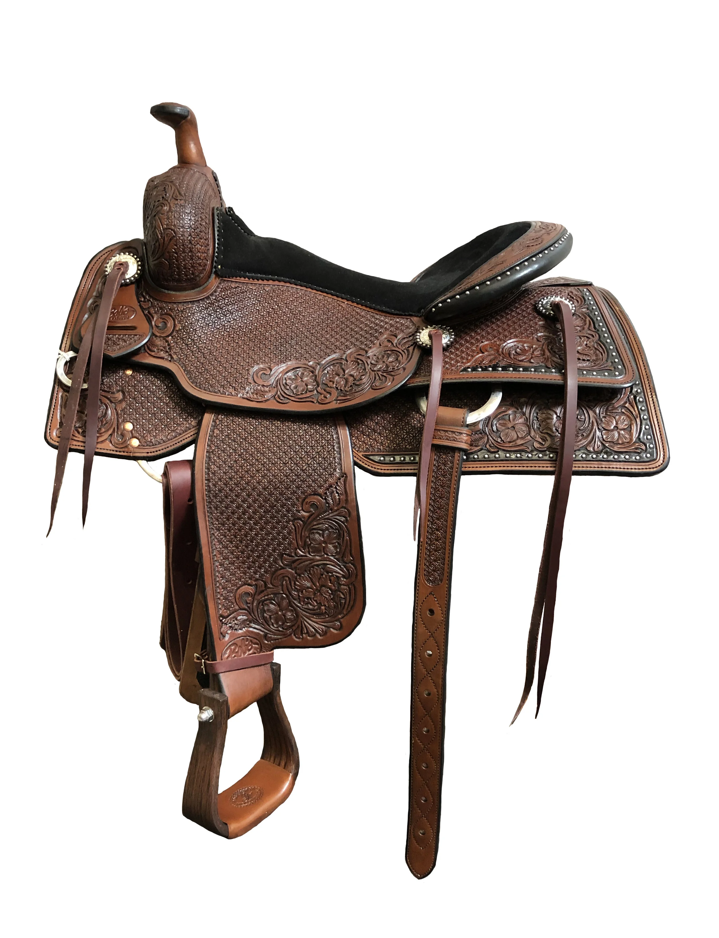 Ranch Versatility Saddle 230 premium western saddle designed for versatility and rider comfort.