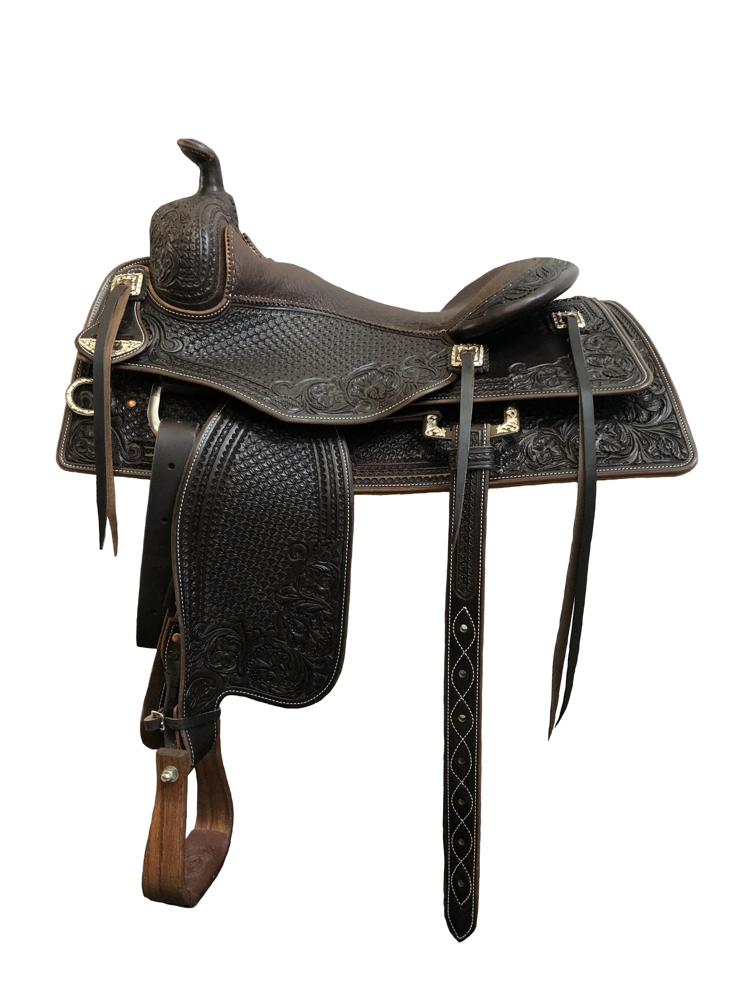 Ranch Versatility Saddle 523 premium western saddle handcrafted for ranch and arena performance.